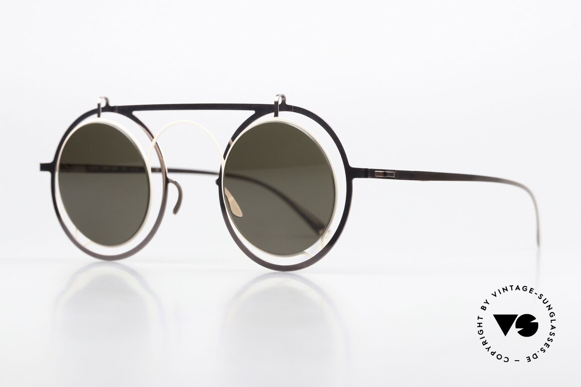 Mykita Siru Spektakuläre Designerbrille, spektakuläre runde Sonnenbrille für Damen & Herren, Passend für Herren und Damen