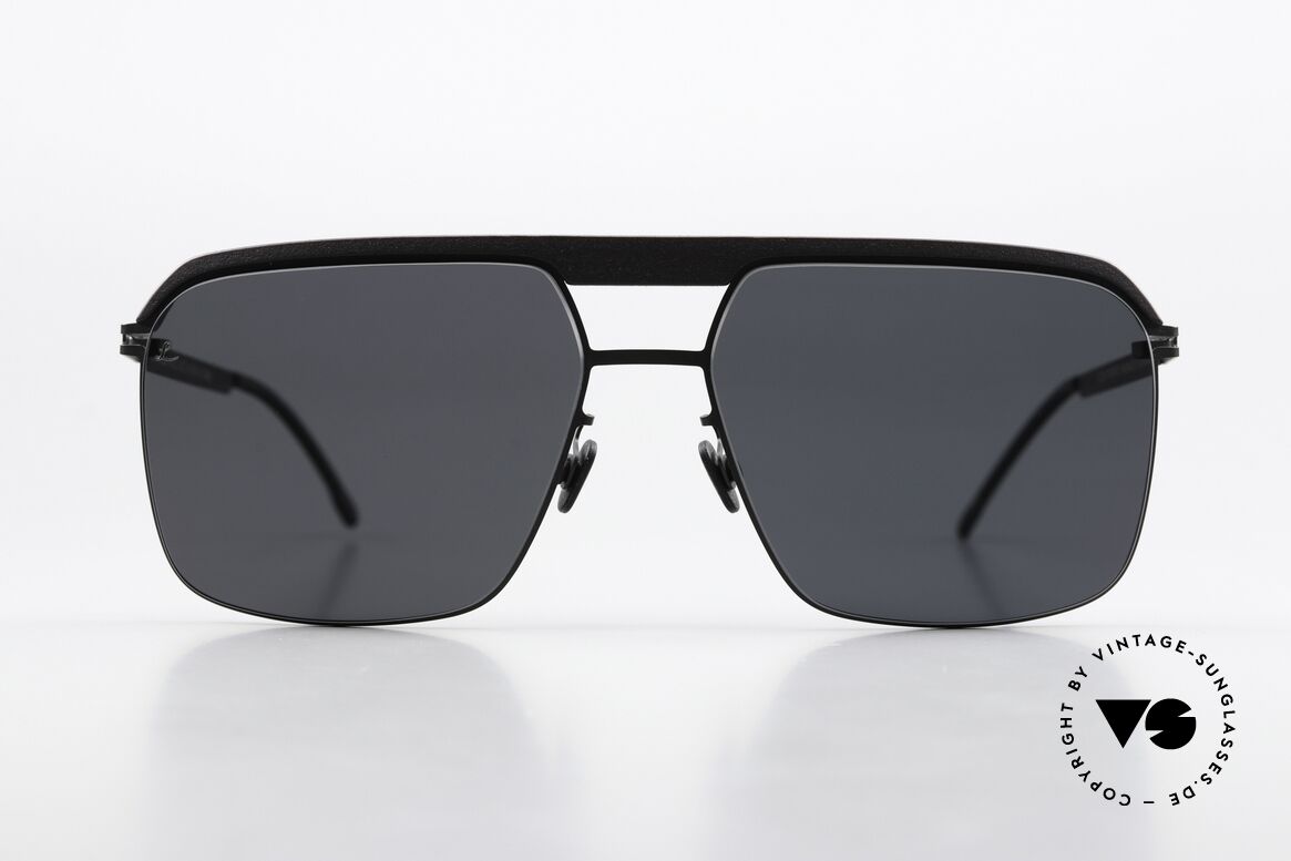 Mykita Leica ML03 Polarisierende Sonnengläser, Zusammenarbeit mit Leica; der Top Kamera-Marke, Passend für Herren