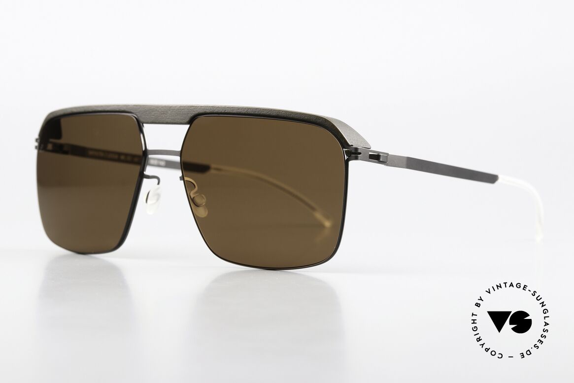Mykita Leica ML03 State Of The Art Sonnenbrille, entsprechend hochwertig entwickelte Sonnengläser, Passend für Herren
