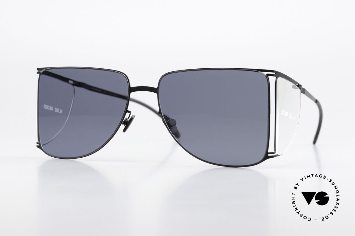 Mykita Helmut Lang HL002 Avantgardistische Sonnenbrille, Mykita Sonnenbrille, Mod. HL002, Gr. 57/16, c. 887, Passend für Herren und Damen