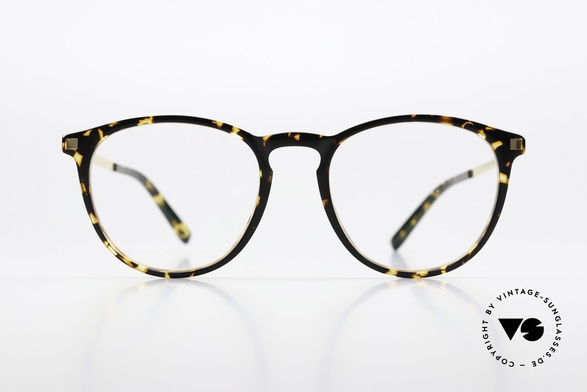 Mykita Nukka Trinidad / Glossy Gold Farbe, Pantobrille der LITE-Kollektion (Damen und Herren), Passend für Herren und Damen