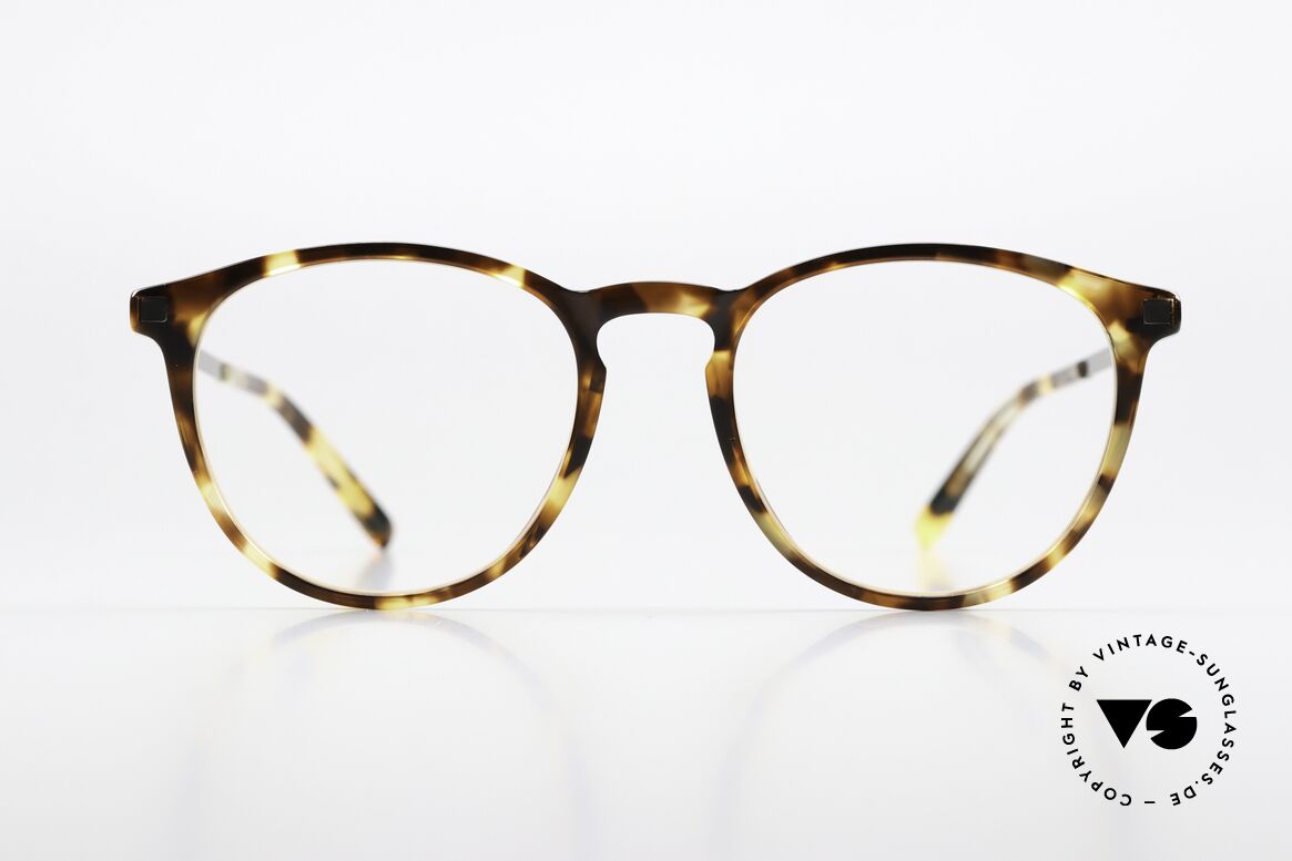 Mykita Nukka Cocoa Sprinkles / Shiny Graphite, Pantobrille der LITE-Kollektion (Damen und Herren), Passend für Herren und Damen