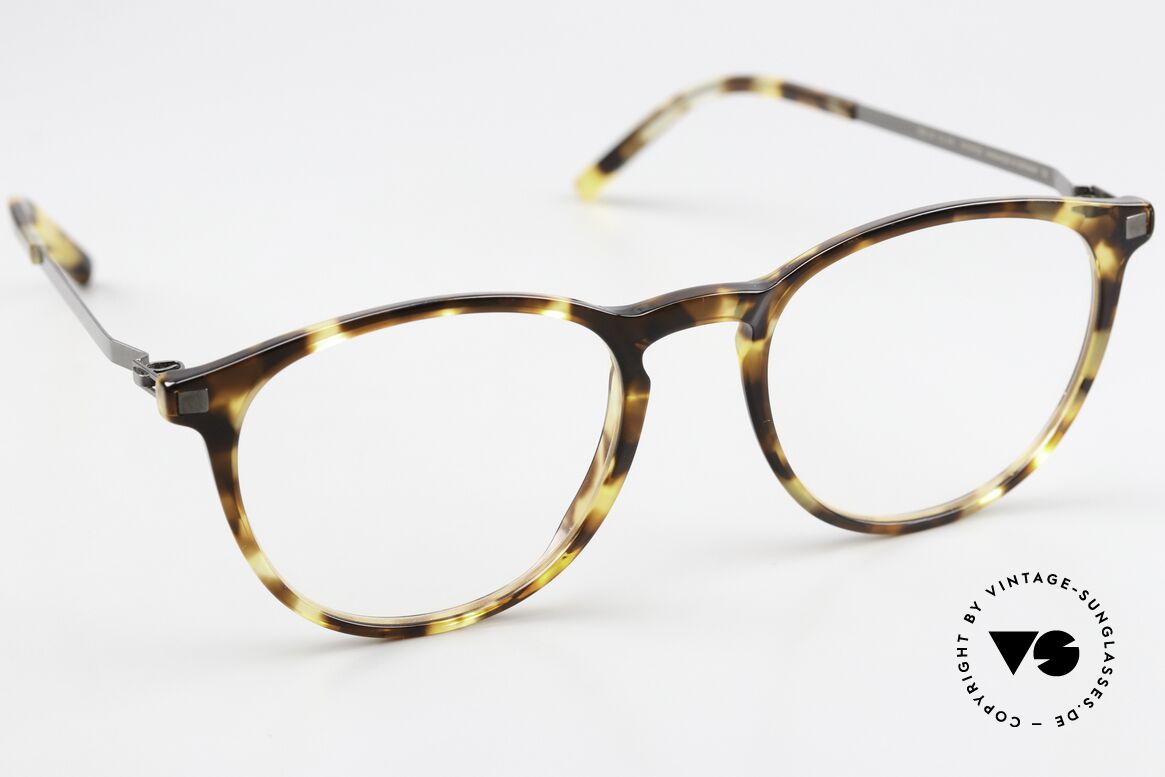 Mykita Nukka Cocoa Sprinkles / Shiny Graphite, Mod. gefertigt von 2013 bis 2016 in Berlin, handmade, Passend für Herren und Damen