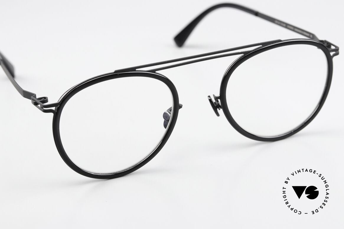 Mykita Maren Schwarze Designerbrille Unisex, ungetragenes Modell von 2016, mit orig. Verpackung, Passend für Herren und Damen