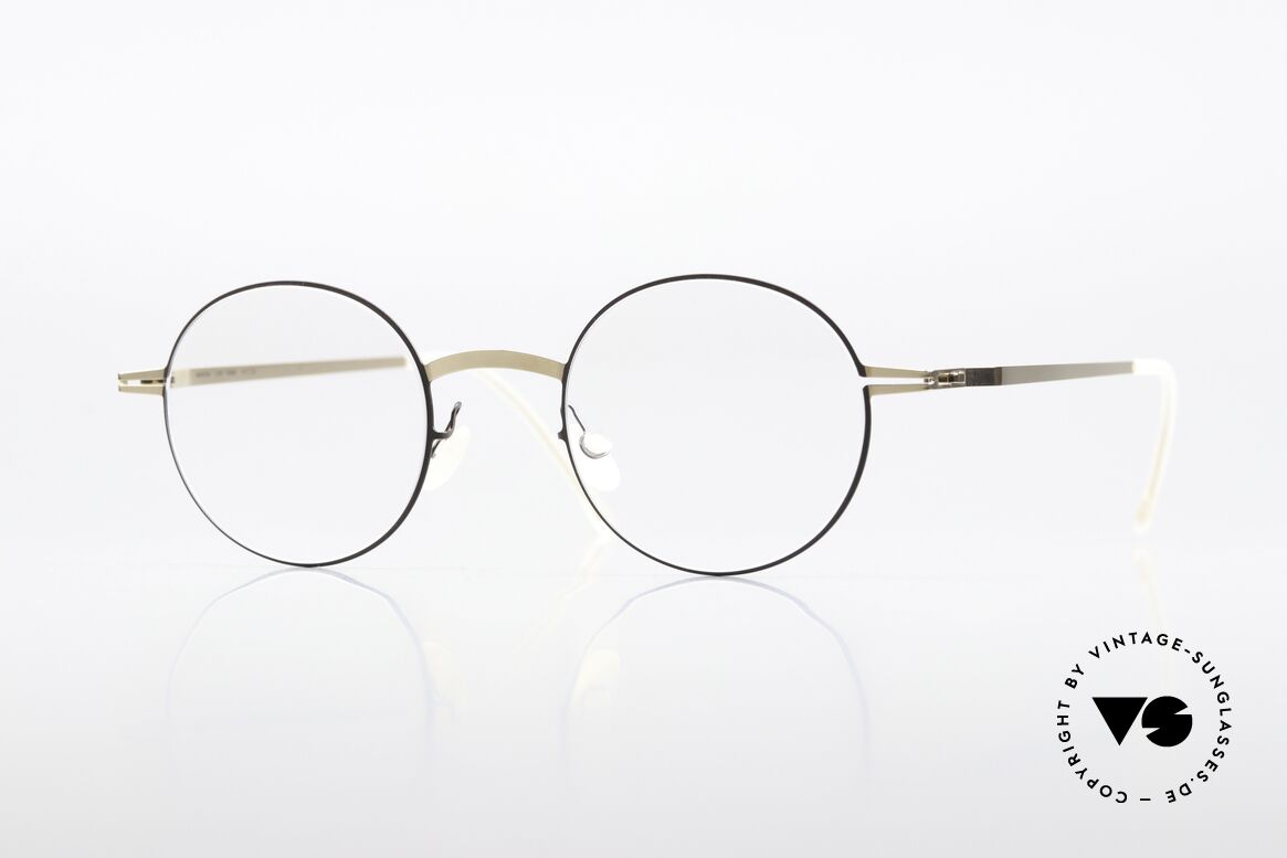 Mykita Yorin Runde Brille M bis L Größe, Mykita Brille, Modell LITE Yorin, Gr. 47-22, col. 285, Passend für Herren und Damen