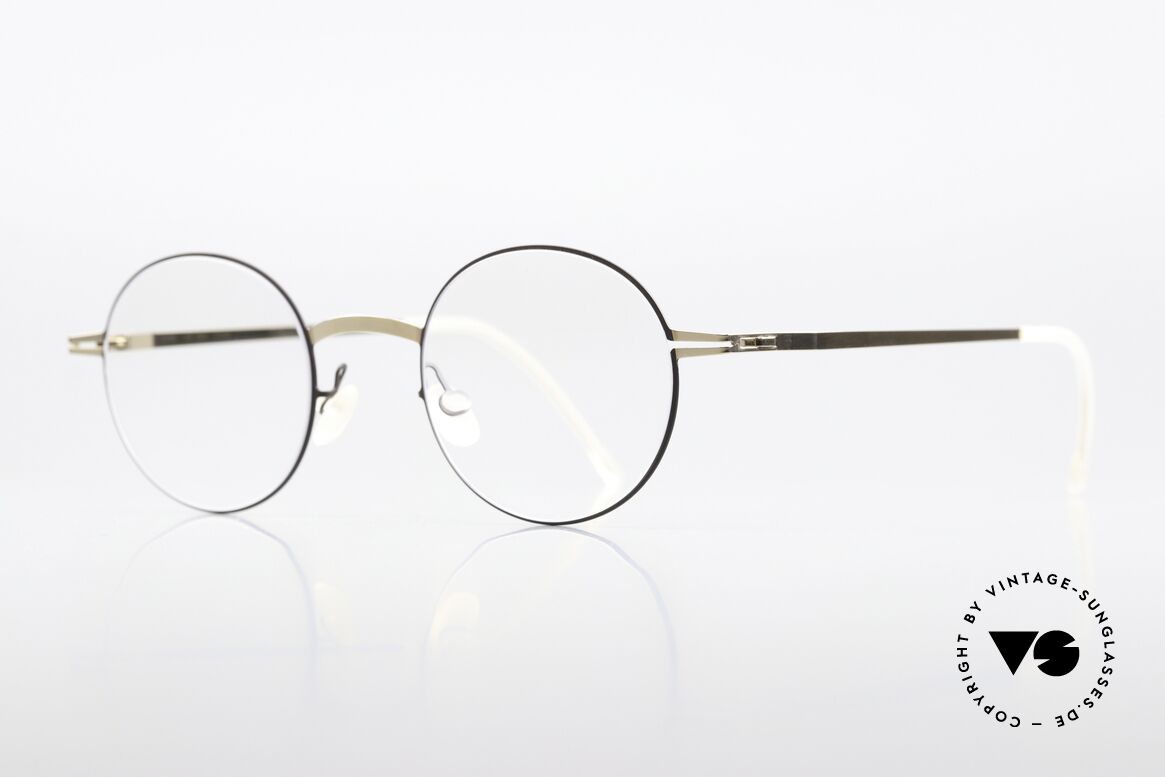 Mykita Yorin Runde Brille M bis L Größe, flexible 137mm Breite = eine Medium bis Large Größe, Passend für Herren und Damen