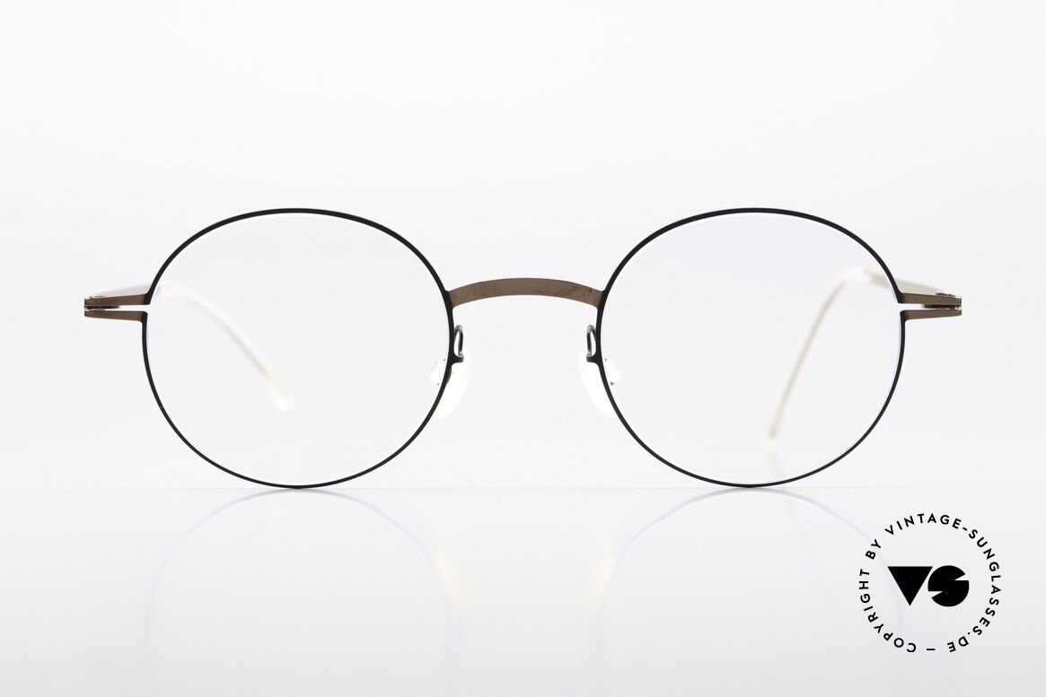 Mykita Yorin 2018er Lite Collection Brille, runde Brille der LITE-Kollektion (Damen und Herren), Passend für Herren und Damen