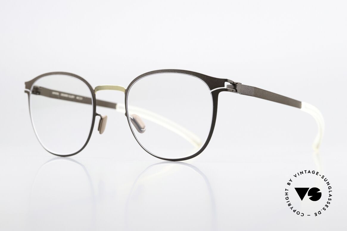 Mykita Ellery Decades Serie 2015 bis 2016, Farbe 172 "Gold/Terra" = eine zeitlose Unisex-Brille, Passend für Herren und Damen