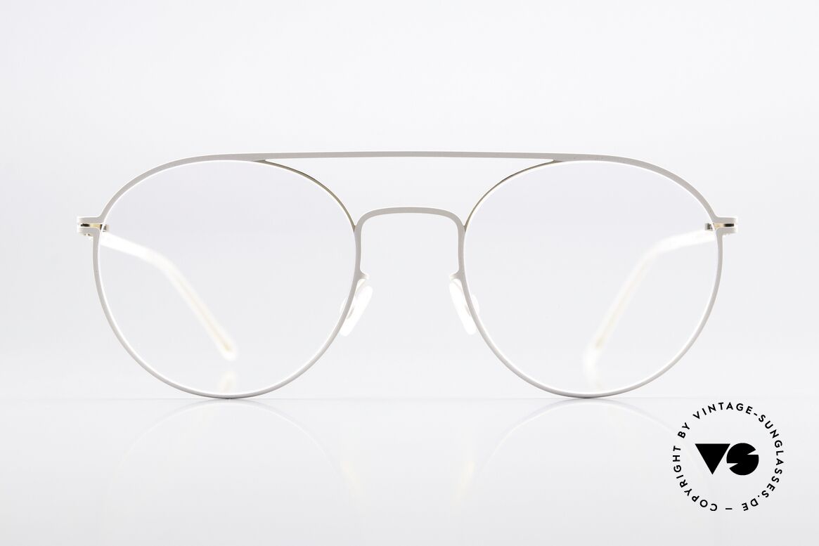 Mykita Minttu Lite Collection Metallbrille, c.283 Champagne Gold / Aurore: eher eine Damenbrille, Passend für Damen