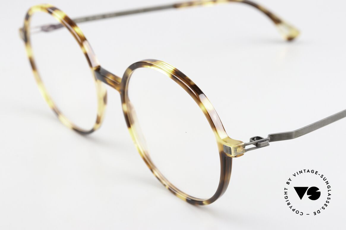 Mykita Anana Weibliche Runde Designerbrille, Azetat-Front mit charakteristischen Mykita-Bügeln!, Passend für Damen