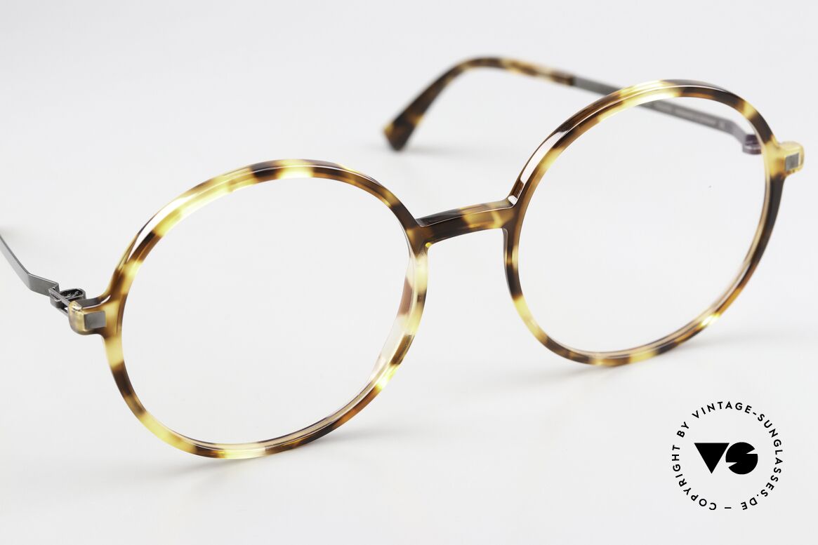 Mykita Anana Weibliche Runde Designerbrille, Mod. gefertigt von 2012 bis 2014 in Berlin, handmade, Passend für Damen