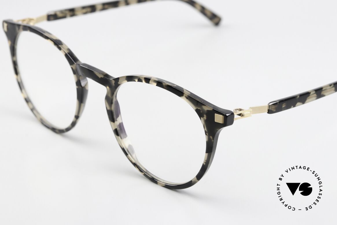 Mykita Alfur Antigua / Champagne Gold, Azetat-Front mit charakteristischen Mykita-Bügeln!, Passend für Herren und Damen