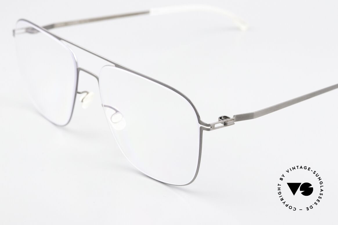 Mykita Steen Eckige Metallbrille Für Herren, wohlbekannte Spitzenqualität; handmade in Germany, Passend für Herren