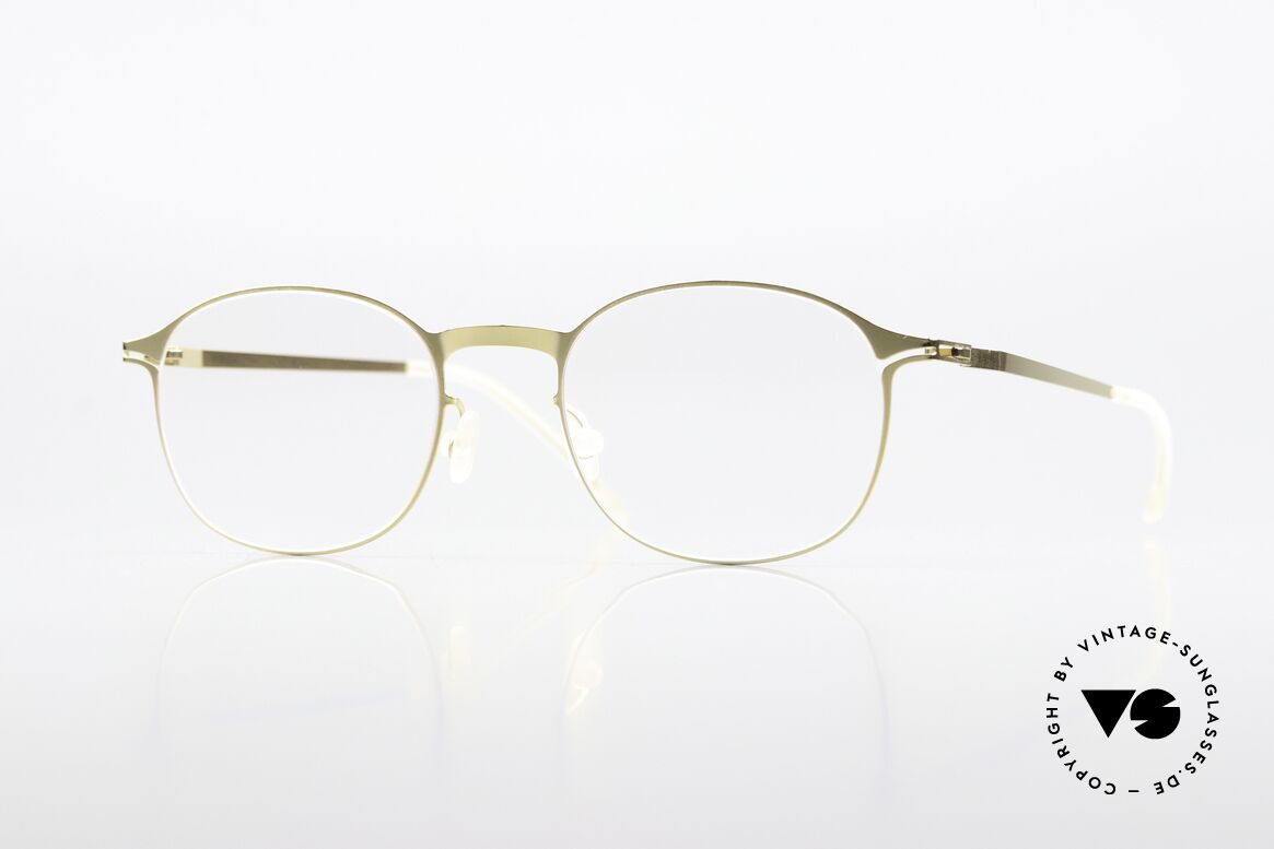 Mykita Toimi Damenbrille Glossy Gold Metall, Mykita Frauenbrille, mod. Toimi, Gr. 48-20, col. 013, Passend für Damen