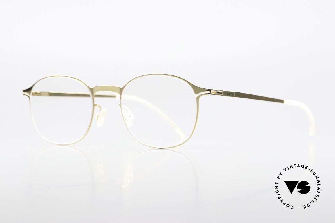 Mykita Toimi Damenbrille Glossy Gold Metall, color 013 "Glossy Gold" (eher eine Brille für Damen), Passend für Damen
