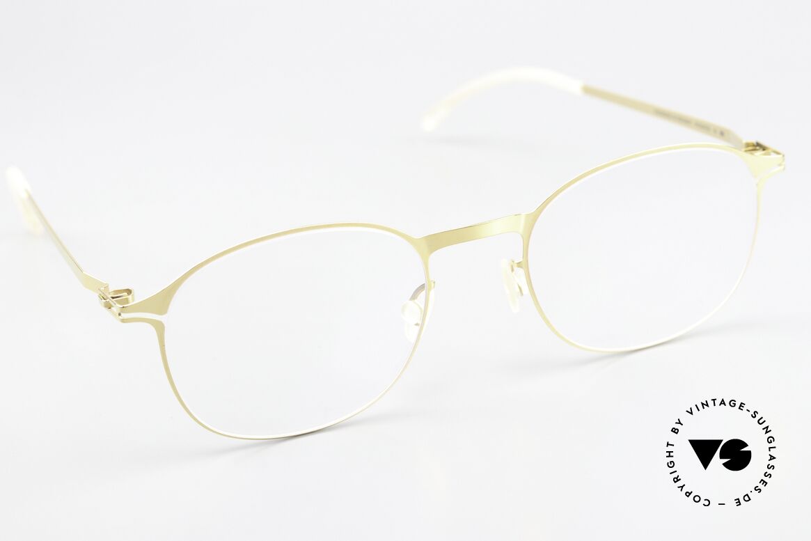 Mykita Toimi Damenbrille Glossy Gold Metall, ungetragenes Modell mit original Mykita Verpackung, Passend für Damen