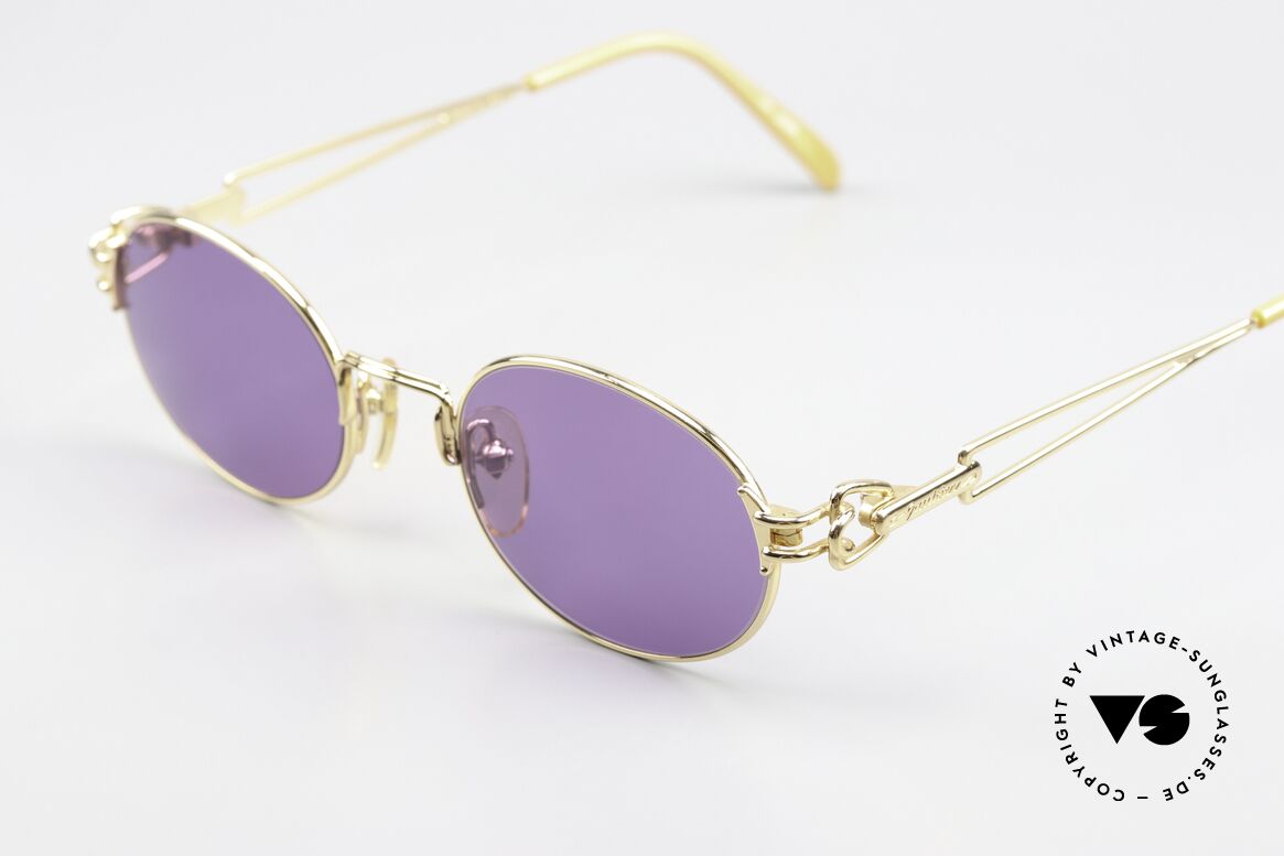 Jean Paul Gaultier 55-6112 90er JPG Designer Sonnenbrille, ein ungetragenes JPG Einzelstück von circa 1995/1996, Passend für Herren und Damen