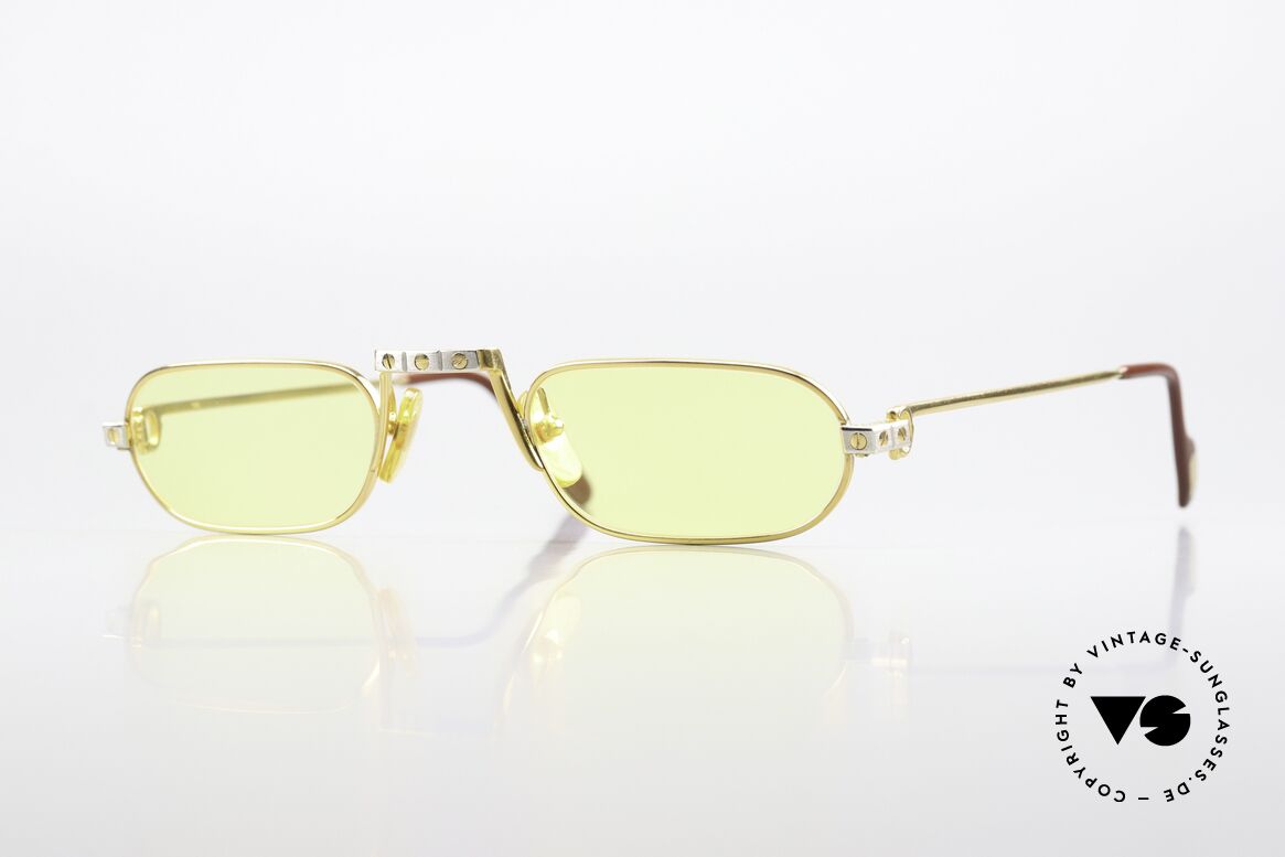 Cartier Demi Lune Santos - L Limitierte L Version Von 1987, Demi Lune = die berühmte Luxus-Lesebrille von Cartier, Passend für Herren und Damen Cartier Demi Lune Santos - L Limitierte L Version Von 1987, Demi Lune = die berühmte Luxus-Lesebrille von Cartier, Passend für Herren und Damen