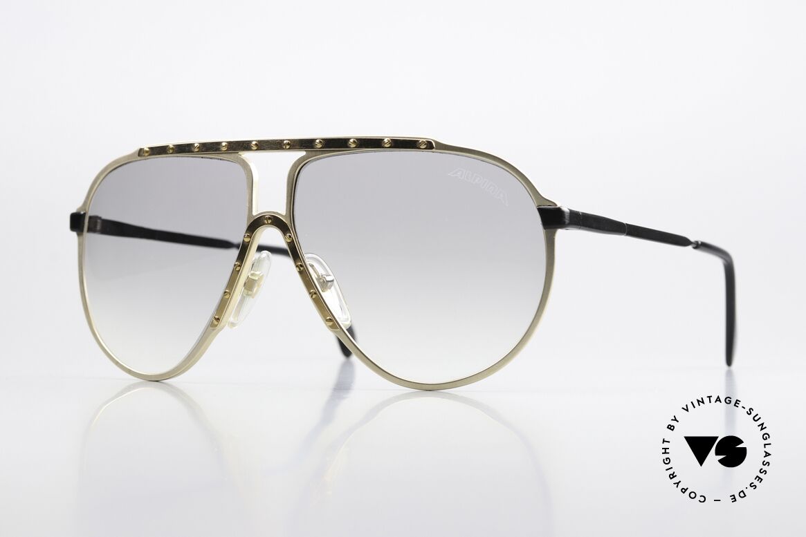 Alpina M1 Kultbrille 1987 Limited Edition, Limited Edition der 80er Jahre Alpina M1 Brille, Passend für Herren und Damen