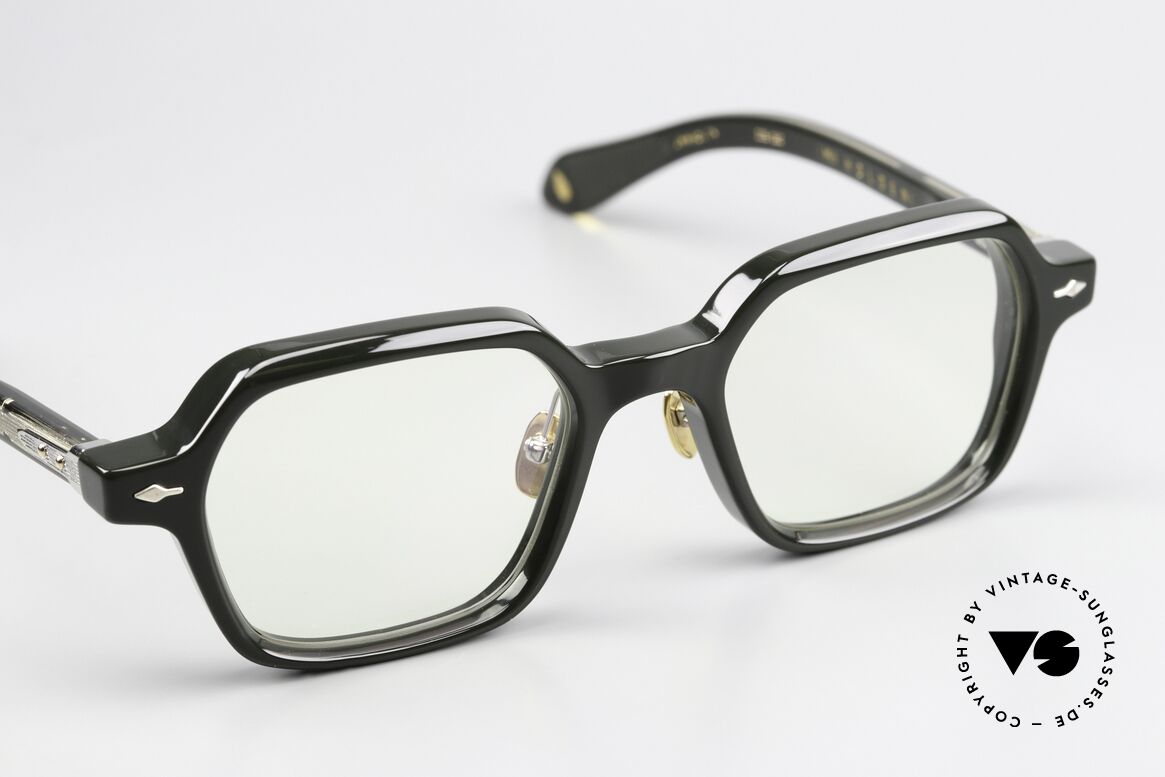 Jacques Marie Mage Holden Massive Azetatbrille Eckig, das ist Brillenhandwerk in einer anderen Dimension!, Passend für Herren und Damen