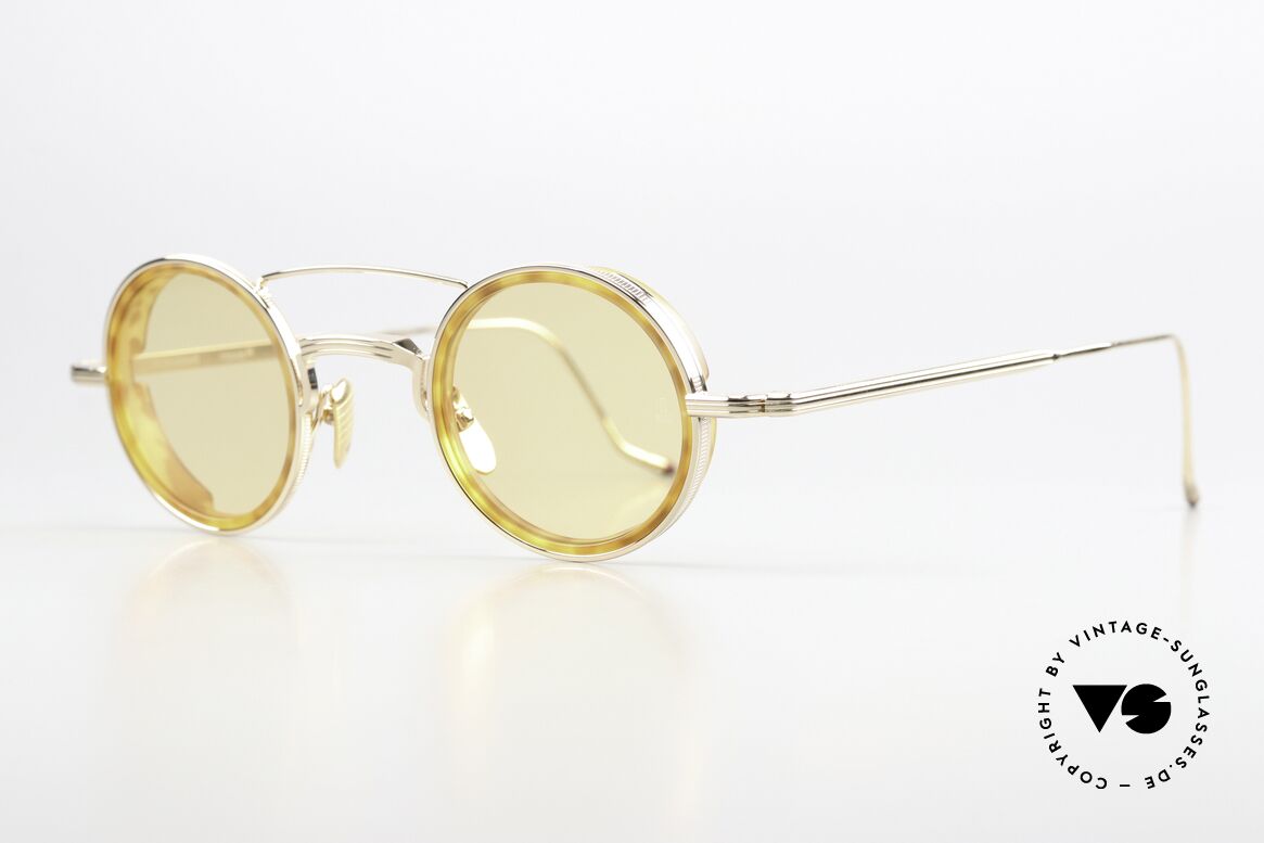 Jacques Marie Mage Ringo 2 Beta Titan Sonnenbrille Rund, Fab Four Inspired Shades = daher auch der Name!, Passend für Herren und Damen Jacques Marie Mage Ringo 2 Beta Titan Sonnenbrille Rund, Fab Four Inspired Shades = daher auch der Name!, Passend für Herren und Damen
