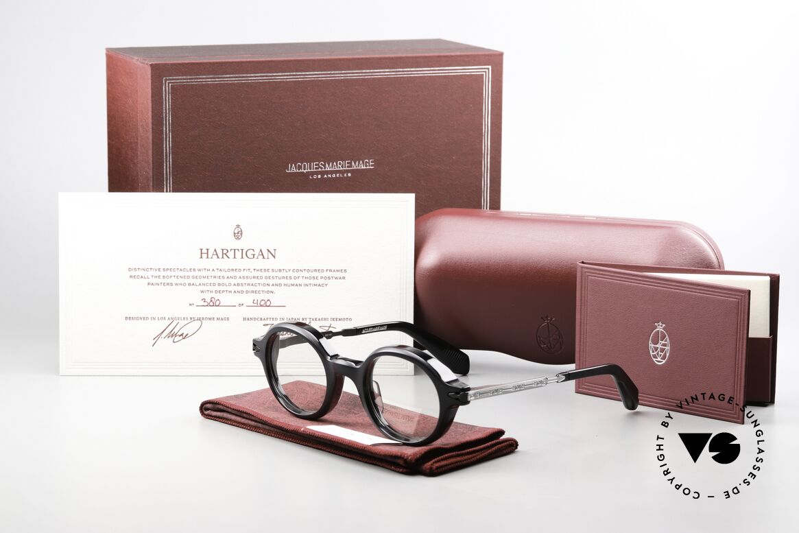 Jacques Marie Mage Hartigan Panto Kombi-Designerbrille, Größe: medium, Passend für Herren und Damen