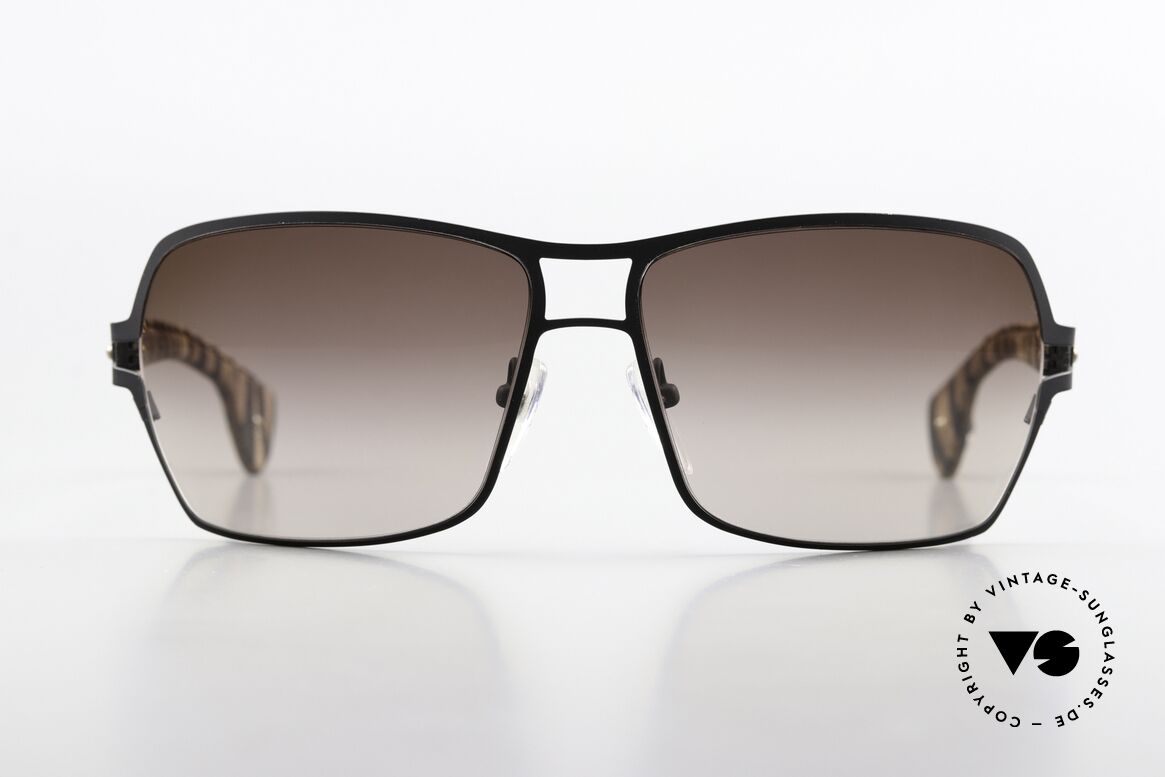 Chrome Hearts Tang II Used Look Zebra Leder Style, Luxus-Sonnenbrille mit Leder-Überzug, UNISEX, Passend für Herren und Damen Chrome Hearts Tang II Used Look Zebra Leder Style, Luxus-Sonnenbrille mit Leder-Überzug, UNISEX, Passend für Herren und Damen