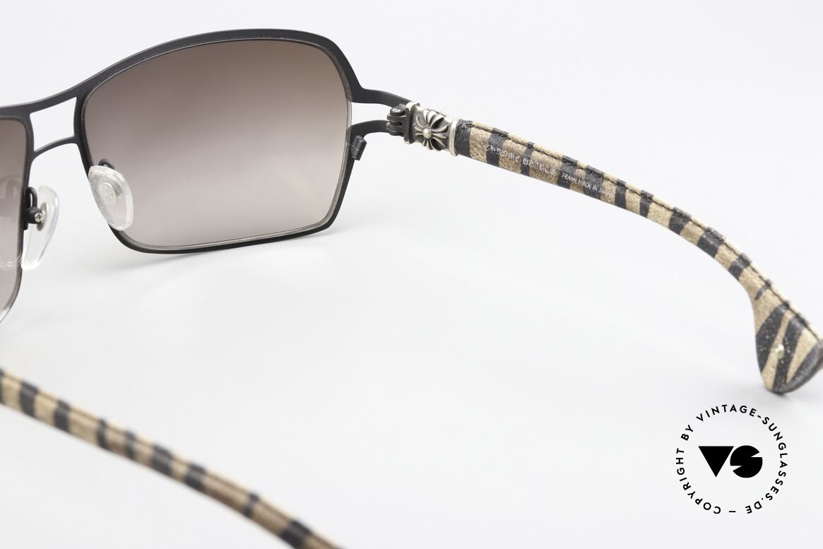 Chrome Hearts Tang II Used Look Zebra Leder Style, Größe: large, Passend für Herren und Damen Chrome Hearts Tang II Used Look Zebra Leder Style, Größe: large, Passend für Herren und Damen