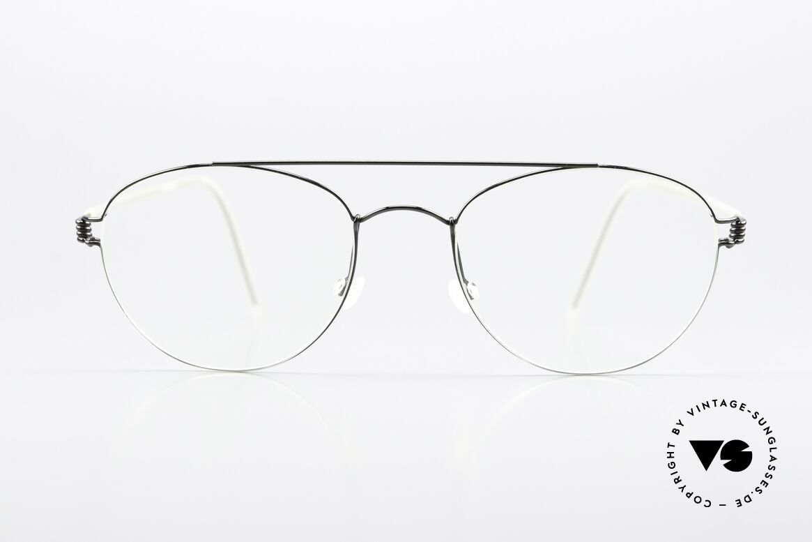 Lindberg Christoffer Air Titan Rim Herrenbrille Und Damenbrille, edle Pantobrille mit Oberbalken; color K108M/ PU9, Passend für Herren und Damen Lindberg Christoffer Air Titan Rim Herrenbrille Und Damenbrille, edle Pantobrille mit Oberbalken; color K108M/ PU9, Passend für Herren und Damen