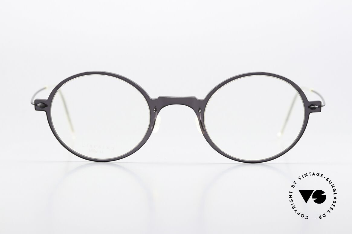 Lindberg 6508 NOW Vintage Designerbrille Unisex, Mod. 6508, Gr. 44mm in navy-gray für Damen & Herren, Passend für Herren und Damen Lindberg 6508 NOW Vintage Designerbrille Unisex, Mod. 6508, Gr. 44mm in navy-gray für Damen & Herren, Passend für Herren und Damen