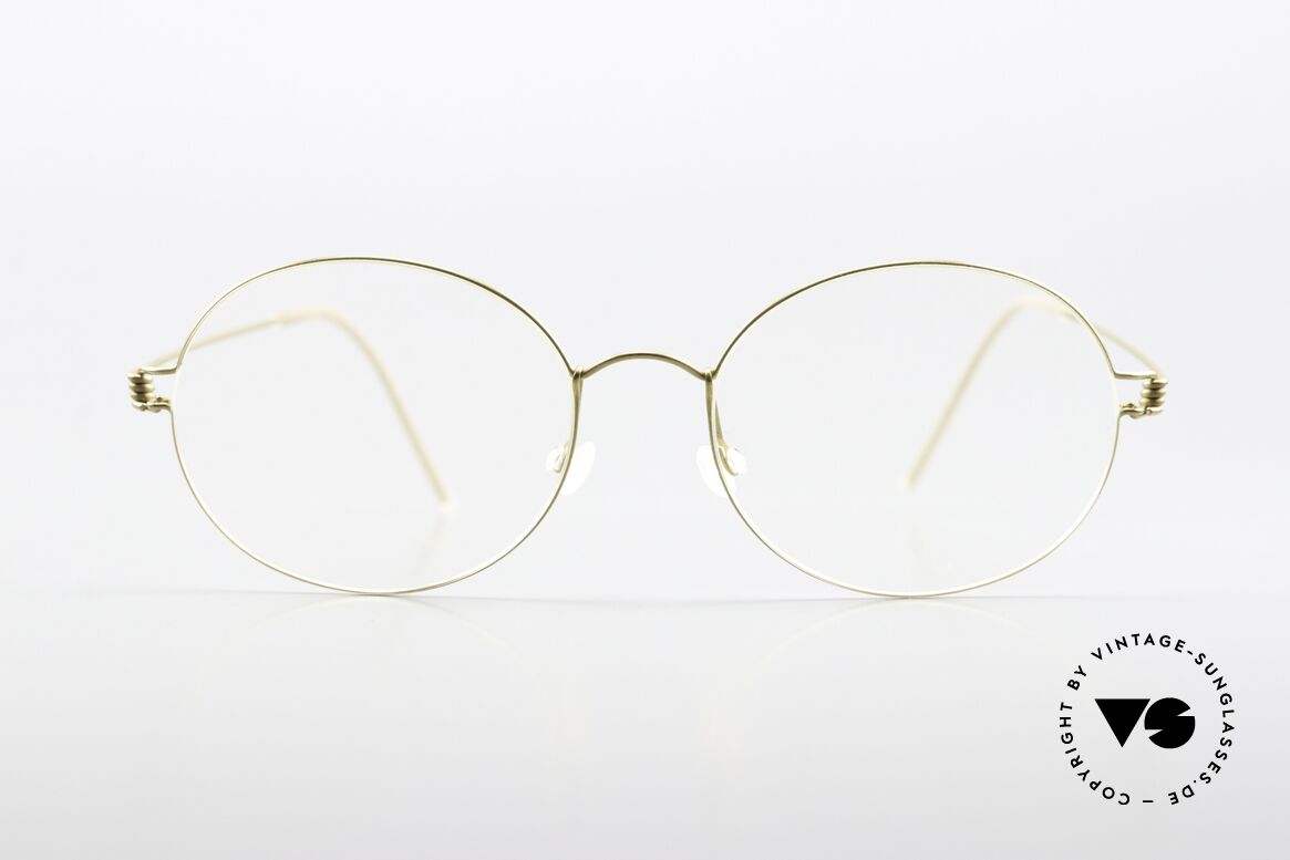 Lindberg Florence Air Titan Rim Brille Rund Oval Gold Unisex, vielfach ausgezeichnet hinsichtlich Qualität und Design, Passend für Herren und Damen Lindberg Florence Air Titan Rim Brille Rund Oval Gold Unisex, vielfach ausgezeichnet hinsichtlich Qualität und Design, Passend für Herren und Damen