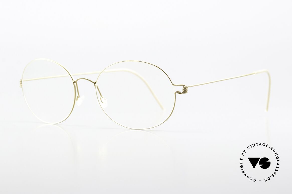 Lindberg Florence Air Titan Rim Brille Rund Oval Gold Unisex, so zeitlos, stilvoll und innovativ = Prädikat "VINTAGE", Passend für Herren und Damen Lindberg Florence Air Titan Rim Brille Rund Oval Gold Unisex, so zeitlos, stilvoll und innovativ = Prädikat "VINTAGE", Passend für Herren und Damen