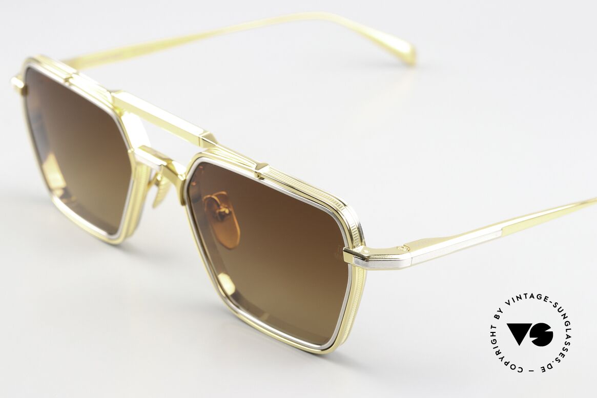 Jacques Marie Mage Commodore Titanbrille Navigator Style, JMM zeigt, dass "vintage" keine Frage des Alters ist!, Passend für Herren und Damen