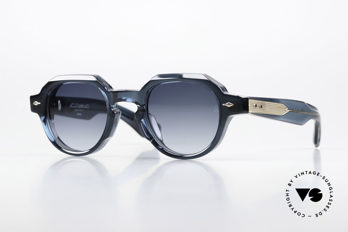 Jacques Marie Mage Pontian Azetatbrille Überall Ausverkauf, Jacques Marie Mage Pantobrille: PONTIAN, Indigo, Passend für Herren und Damen
