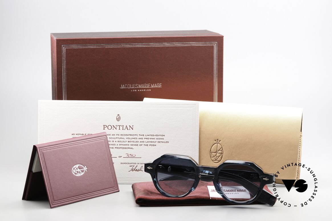 Jacques Marie Mage Pontian Azetatbrille Überall Ausverkauf, Größe: medium, Passend für Herren und Damen