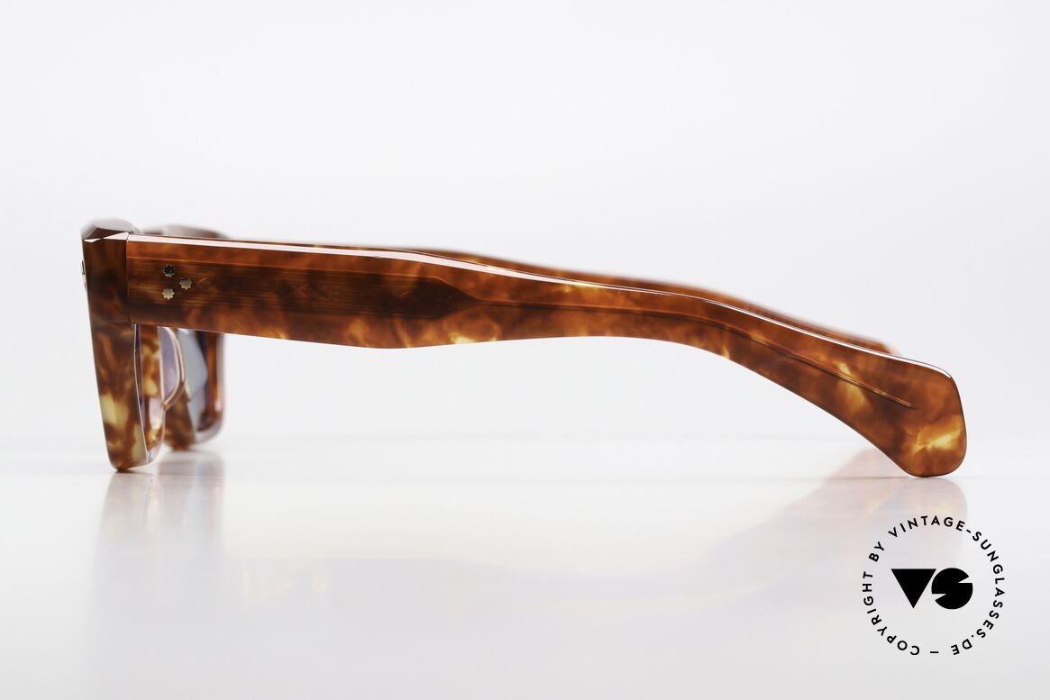 Jacques Marie Mage Fellini Connoisseur Sonnenbrille, das ist Brillenhandwerk in einer anderen Dimension!, Passend für Herren