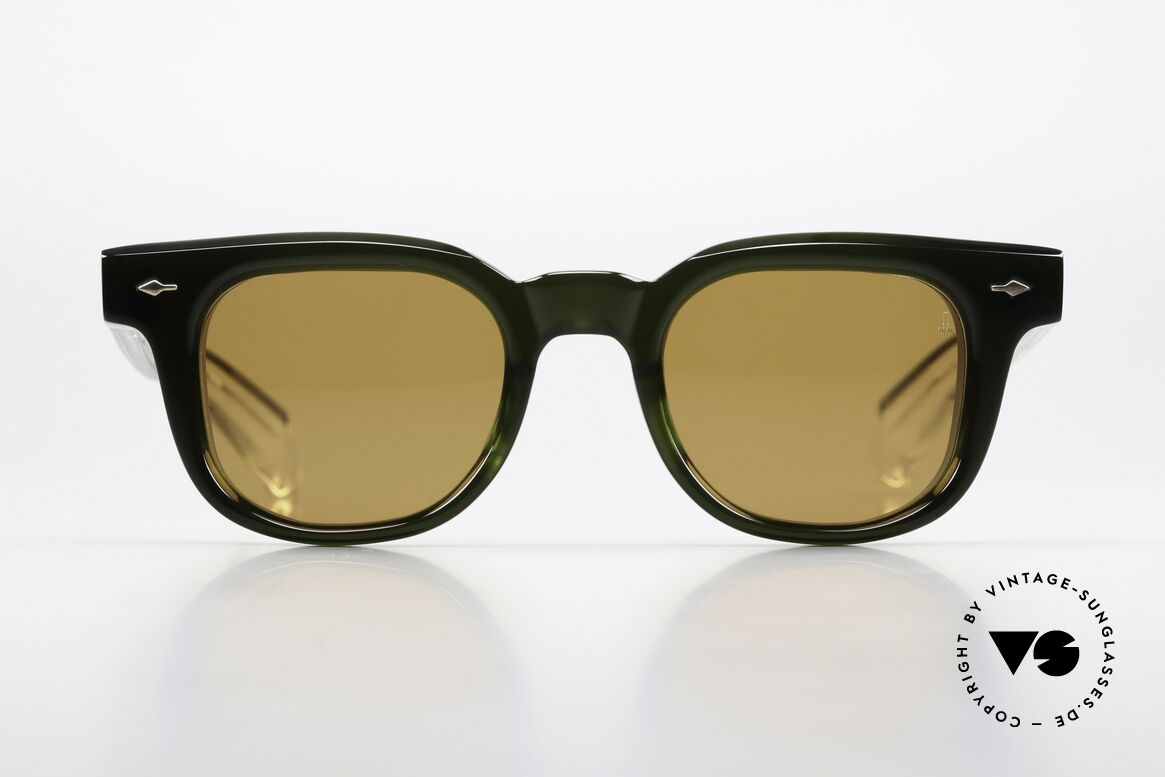 Jacques Marie Mage Jax Hommage an den 50er Zeitgeist, dicke Azetatbrille; Größe 48-23, streng limitiert, Passend für Herren und Damen