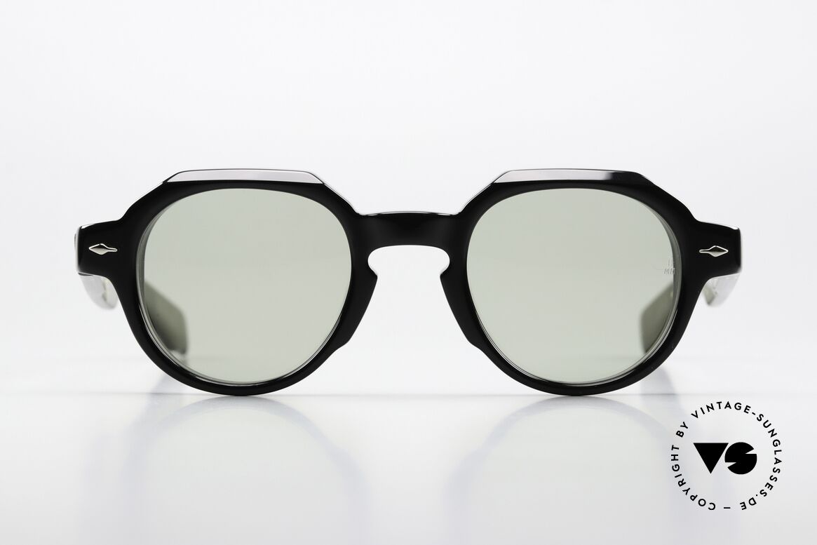 Jacques Marie Mage Pontian Color Borneo Überall Ausverkauf, dicke Azetatbrille; Größe 46-23, streng limitiert, Passend für Herren und Damen