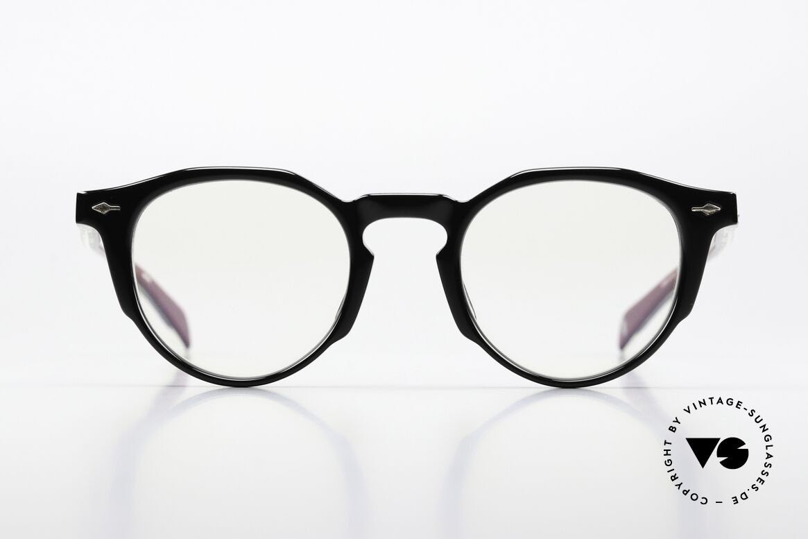 Jacques Marie Mage Sheridan Panto Brille Bloodstone Color, Hommage an die Westernstadt im Monument Valley, Passend für Herren und Damen Jacques Marie Mage Sheridan Panto Brille Bloodstone Color, Hommage an die Westernstadt im Monument Valley, Passend für Herren und Damen