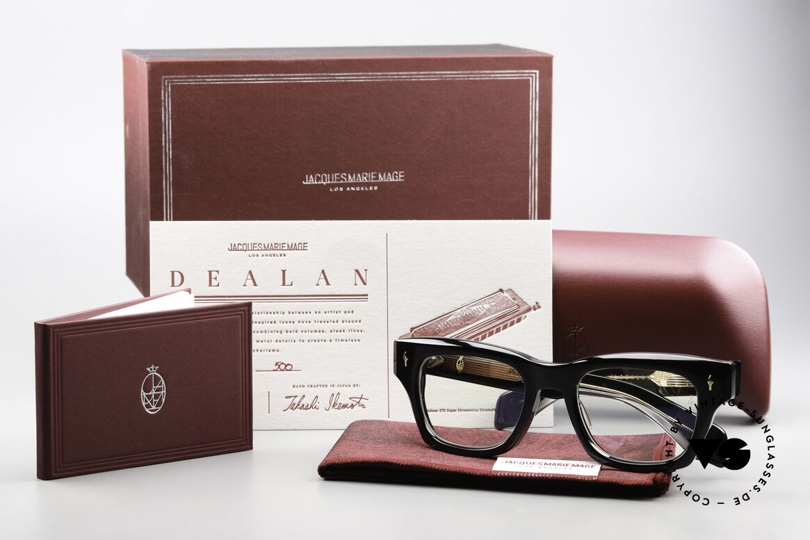 Jacques Marie Mage Dealan 53 Bob Dylan 60er Brille 53mm, Größe: large, Passend für Herren Jacques Marie Mage Dealan 53 Bob Dylan 60er Brille 53mm, Größe: large, Passend für Herren