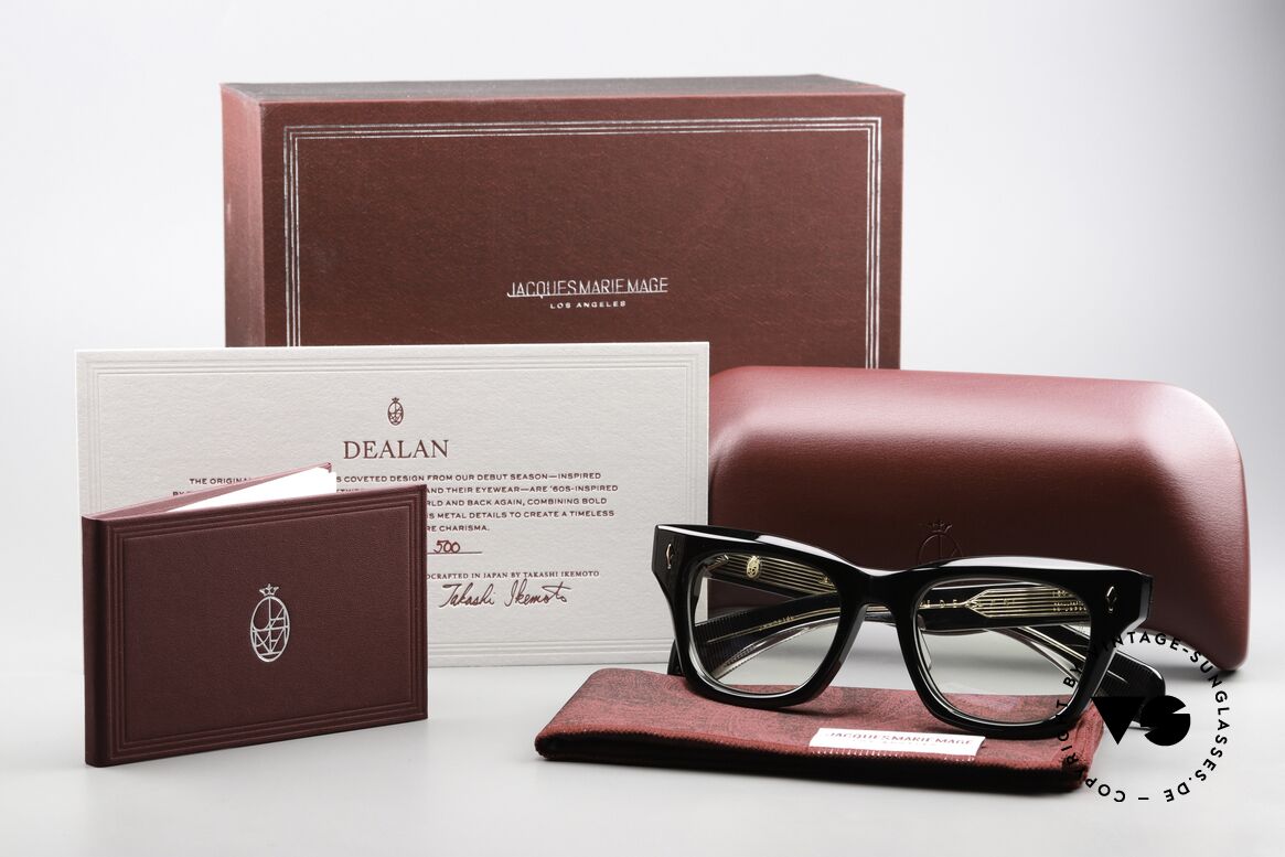 Jacques Marie Mage Dealan 50 Bob Dylan 60er Brille 50mm, Größe: medium, Passend für Herren Jacques Marie Mage Dealan 50 Bob Dylan 60er Brille 50mm, Größe: medium, Passend für Herren