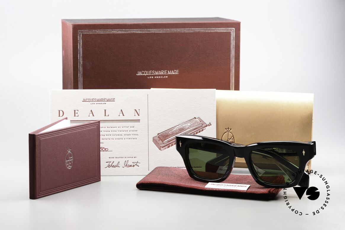 Jacques Marie Mage Dealan 53 Bob Dylan Sonnenbrille 53mm, Größe: large, Passend für Herren Jacques Marie Mage Dealan 53 Bob Dylan Sonnenbrille 53mm, Größe: large, Passend für Herren