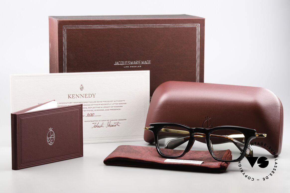 Jacques Marie Mage Kennedy Azetat Titan Designerfassung, Größe: medium, Passend für Herren und Damen Jacques Marie Mage Kennedy Azetat Titan Designerfassung, Größe: medium, Passend für Herren und Damen