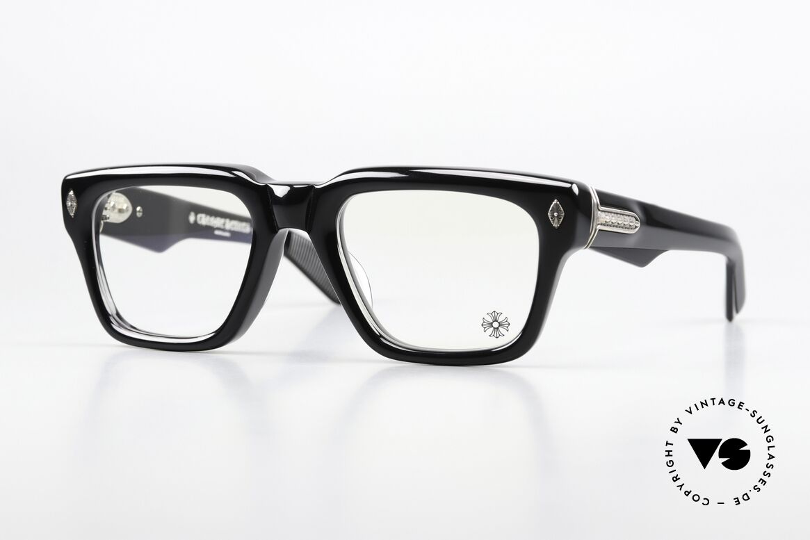 Chrome Hearts Gnarlin Männerbrille 925 Silber Rocker, CHROME HEARTS Männerbrille, Mod. Gnarlin, Passend für Herren Chrome Hearts Gnarlin Männerbrille 925 Silber Rocker, CHROME HEARTS Männerbrille, Mod. Gnarlin, Passend für Herren