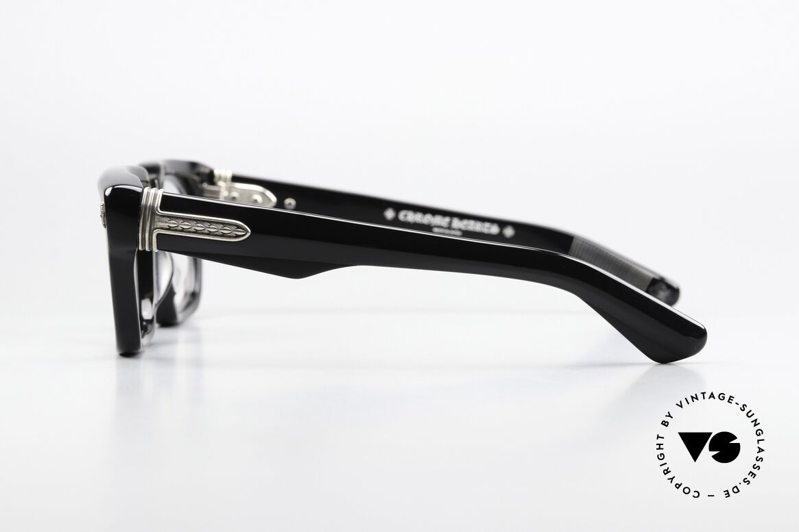 Chrome Hearts Gnarlin Männerbrille 925 Silber Rocker, Männer Luxusbrille in M-L Größe 53-23, 145, Passend für Herren Chrome Hearts Gnarlin Männerbrille 925 Silber Rocker, Männer Luxusbrille in M-L Größe 53-23, 145, Passend für Herren