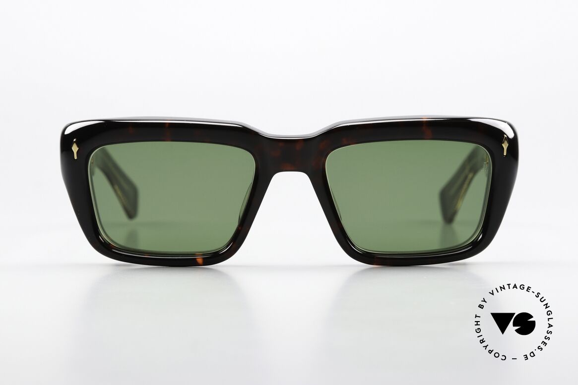 Jacques Marie Mage Walker Herren Sonnenbrille 60er Stil, eine Hommage an den US Sänger Scott Walker (60's), Passend für Herren