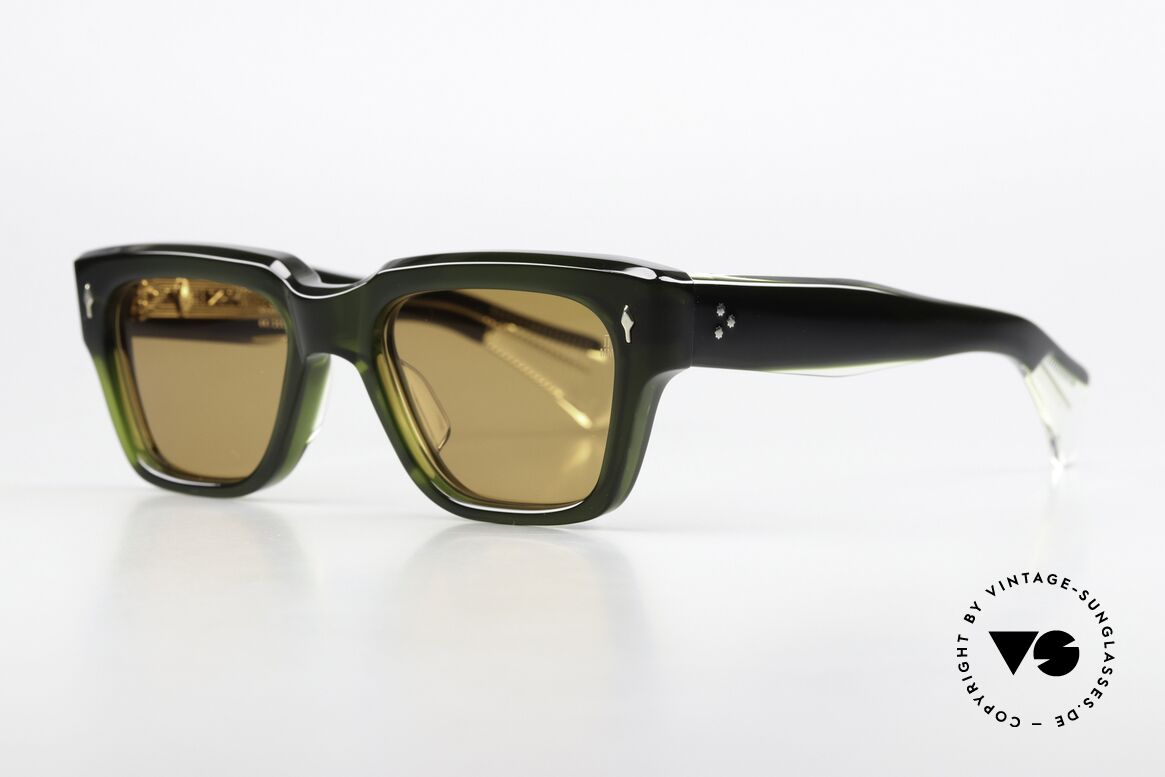 Jacques Marie Mage Fellini Kennerbrille In Borneo / Orange, streng limitierte Sonnenbrille in Größe 51-20, 140, Passend für Herren Jacques Marie Mage Fellini Kennerbrille In Borneo / Orange, streng limitierte Sonnenbrille in Größe 51-20, 140, Passend für Herren