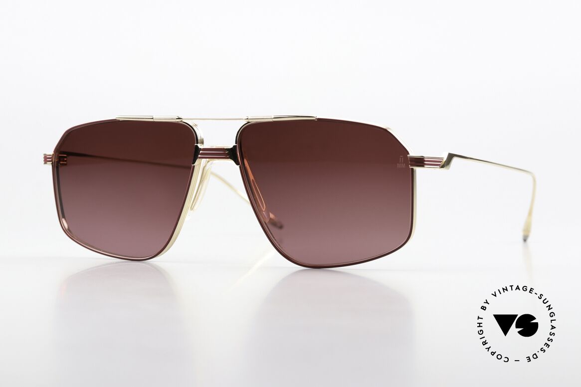 Jacques Marie Mage Jagger Sonnenbrille Zum Feiern, Jacques Marie Mage Sonnenbrille, Jagger, Champagne, Passend für Herren