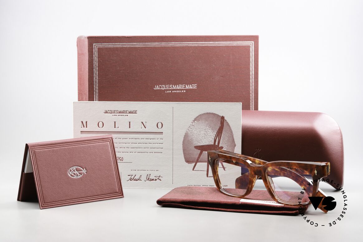 Jacques Marie Mage Molino JMM Architekten Designerbrille, Größe: large, Passend für Herren Jacques Marie Mage Molino JMM Architekten Designerbrille, Größe: large, Passend für Herren