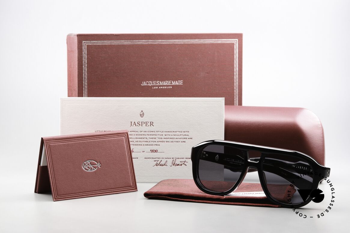 Jacques Marie Mage Jasper 70er Inspirierte Pilotenbrille, Größe: medium, Passend für Herren und Damen Jacques Marie Mage Jasper 70er Inspirierte Pilotenbrille, Größe: medium, Passend für Herren und Damen